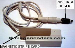 credit card skimmer, card skimmer, portable card reader, portable magnetic stripe reader, pos skimmer